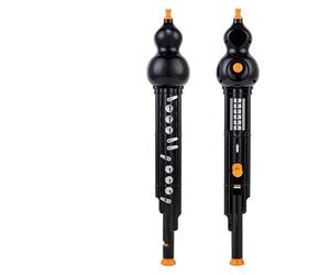 Flauta De Calabaza Flauta De Polipasto Eléctrico Instrumento Profesional Para Que Adultos Aprendan Por Sí Solos En Principiantes(Pearl black)