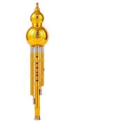 Flauta De Calabaza Flauta Hulusi En Do Mayor Y Si Bemol Adecuada Para Principiantes Resistente A Caídas Rendimiento Profesional(Red gold version in Bb)
