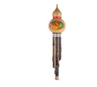 Flauta De Calabaza Guía para principiantes de autoestudio para adultos tres tonos C mayor B bemol para tocar el instrumento Hulusi siete(Bb major)