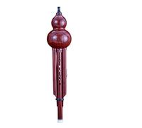 Flauta De Calabaza Hulusi A Prueba De Golpes Con Caja Cuero Para Principiantes C Major Adultos Bb Requiere Boquilla Desmontable(Drop-resistant Bb major)