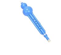 Flauta De Calabaza Hulusi CB Llave Plana Siete Agujeros Resina Resistente A Caídas Instrumento Musical Tradicional Para Principiantes(Blue in B-flat major)