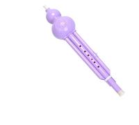 Flauta De Calabaza Hulusi CB Llave Plana Siete Agujeros Resina Resistente A Caídas Instrumento Musical Tradicional Para Principiantes(Purple in C major)