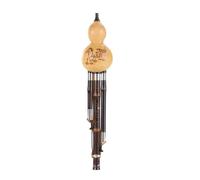 Flauta De Calabaza Instrumento Clave De Flauta C Hulusi Para Un Rendimiento Plano Profesional En Sib Para Adultos(D major)
