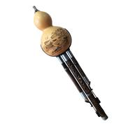 Flauta De Calabaza Instrumento para principiantes de Hulusi en clave de BC Flat DFG y es fácil de tocar con un tono preciso(Bb major)