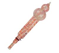Flauta De Calabaza La Flauta De Calabaza Tradicional Es Fácil Tocar Duradera Y Adecuada Para Principiantes En Teclas C Bb(Pink B-flat major)