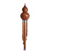 Flauta De Calabaza Principiantes Adultos Que Aprenden A Tocar Hulusi De Grado Profesional En Do Mayor Y Si Bemol Con Resina Baquelita(C Key)