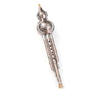 Flauta de calabaza profesional Hulusi C Key Hulusi hecha a mano instrumento Musical tradicional de calabaza para principiantes Flauta Hulusi