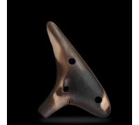 Flauta de cerámica con 12 agujeros para principiantes instrumentos musicales profesionales