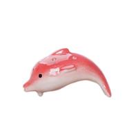 Flauta de cerámica con seis agujeros en C, instrumento creativo de alta gama