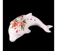 Flauta de cerámica de 12 agujeros para principiantes, instrumento de rendimiento profesional