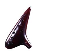 Flauta de cerámica de 12 agujeros para principiantes profesional de cerámica Xun Flauta