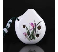 Flauta de cerámica de seis agujeros como instrumento de nivel básico para adultos principiantes