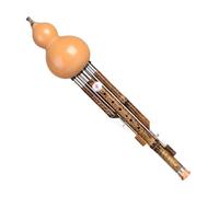 Flauta de cucurbitáceas de bambú hecha a mano Hulusi china, instrumento Musical étnico, llave C, flauta de calabaza para principiantes, Musical de calabaza