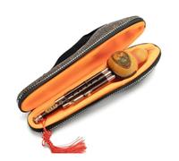 Flauta de cucurbitáceas de bambú púrpura Hulusi, flauta de calabaza profesional, instrumento de calabaza tradicional chino para principiantes, Musical de calabaza