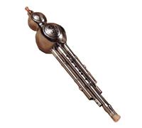 Flauta De Cucurbitáceas De Resina ABS, Instrumento De Viento Tradicional Chino, Llave C/Bb, Flauta De Calabaza Hulusi Con Funda Hulusi Profesional (Color : Bb key)