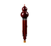 Flauta de cucurbitáceas hecha a mano de caoba Hulusi profesional instrumento tradicional chino instrumento musical étnico para amantes de la música principiantes (Size : A key)