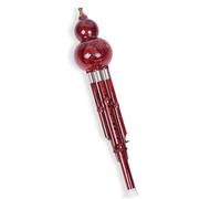 Flauta de cucurbitáceas hecha a mano Hulusi china, flauta de calabaza profesional para principiantes, amantes de la música, instrumento de calabaza, flauta Hulusi