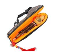 Flauta de cucurbitáceas hecha a mano Hulusi de bambú, flauta de calabaza tradicional china para principiantes, instrumentos de viento étnicos, flauta Hulusi