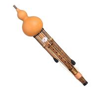 Flauta de cucurbitáceas Hulusi C Key, flauta de calabaza tradicional china, juego profesional de calabaza Musical para principiantes, instrumento de calabaza