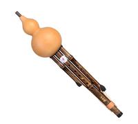 Flauta de cucurbitáceas Hulusi C Key, flauta de calabaza tradicional china, juego profesional de calabaza Musical para principiantes, instrumento de calabaza