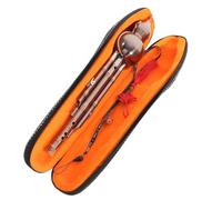 Flauta de cucurbitáceas portátil Hulusi de tres tonos para principiantes, flauta de calabaza, instrumento de calabaza tradicional chino, flauta Hulusi hecha a mano