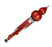 Flauta de cucurbitáceas profesional Hulusi hecha a mano china, instrumentos étnicos de tono C, flauta de calabaza para principiantes, instrumento de calabaza
