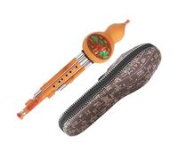 Flauta de cucurbitáceas tradicional china Hulusi, flauta de calabaza profesional para principiantes, amantes de la música, hecha a mano china con caja