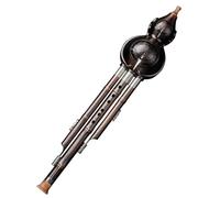 Flauta de cucurbitáceas tradicional Hulusi hecha a mano china, flauta de calabaza con llave C para principiantes, amantes de la música, instrumento de calabaza fácil de aprender