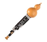 Flauta de ébano Hulusi Tuning C Flat B Cucurbit, flauta de calabaza profesional, instrumento de calabaza portátil, flauta Hulusi para principiantes