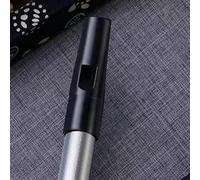 Flauta de estaño afinada con seis agujeros, imprescindible para cualquier persona apasionada por crear sonidos auténticos en el mundo de la música folclórica (E)