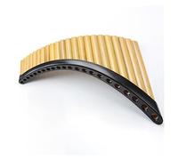 Flauta De Mano Izquierda, 22 Tubos, Llave G, Base De ABS De Bambú, Panflute, Instrumentos Musicales De Viento Profesionales Hechos A Mano Principiantes Flauta de Pan