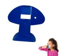 Flauta de Nariz,Flauta de Nariz para Niños,Flauta de Ejercicio de Nariz,Flauta Nasal,Flauta de Nariz para Practicar,Flauta Nasal de Entrenamiento,Entrenamiento de Lengua,Control de Garganta (Azul)