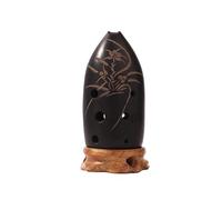 Flauta de ocarina china Xun - Instrumento musical de cerámica profesional para principiantes - 8/10 agujeros tono F para práctica