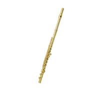 Flauta De Oro De 16 Agujeros Con Orificios Cerrados En Clave C Para Principiantes Y Adultos Para Tocar Instrumentos De Examen Profesional