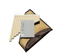 Flauta De Pan 16/18 Tubo Flauta De Pan Instrumento C Melodía Principiante Estudiantes Aficionados Rendimiento Adulto (Color : 16 tubes ivory white)