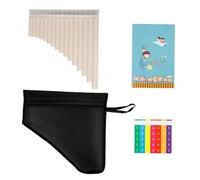 Flauta De Pan 16 Tubos 18 Tubos Flauta De Pan Especial Para Principiantes Para Enseñar(16D)