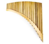 Flauta De Pan Con Llave C De 25 Pipas, Pipas De Pan De, Instrumento De Viento De Madera, Flauta De Pan Con Puntos De Bambú De Agua Tradicional Flauta pan china (Color : Left-hand)