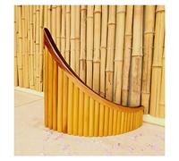 Flauta De Pan De Bambú Amargo Sintonizable C-tune De 25 Tubos Que Toca Un Instrumento Musical Flauta pan china (Color : 5)