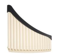 Flauta de pan de Instrumento Flauta De Pan Profesional Instrumento Musical De Flauta De Pan Tono CA Base Sintonizable 16/18 Pipas 1 Ud. (Color : 16 Beige)