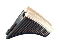 Flauta De Pan Flauta De Pan 32 Tubos Flauta Duradera Resina Para Principiantes Portátil Rendimiento Profesional Tradición Clásica(32 Pipe-Black)