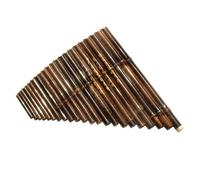 Flauta De Pan Flauta de pan de 25 tubos Flauta de pan de bambú china Instrumento musical étnico tradicional Flauta Traversa(25 tubes in C tune)