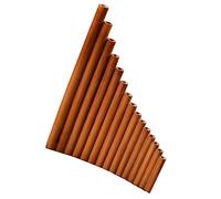 Flauta de Pan Flauta De Pan Portátil De 15 Tubos, Instrumento De Viento Tradicional Chino, Flauta Hecha A Mano Adecuada Para Principiantes (Color : G key)