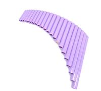 flauta de pan Instrumento 22 Tubos De Plástico ABS, Flautas De Pan Con Llave G, Instrumentos Musicales Populares Hechos A Mano, Flauta De Pan, Flautas De Pan De Mano Derecha/izquierda (Color : Purple
