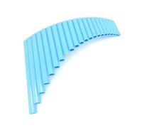 flauta de pan Instrumento 22 Tubos De Plástico ABS, Flautas De Pan Con Llave G, Instrumentos Musicales Populares Hechos A Mano, Flauta De Pan, Flautas De Pan De Mano Derecha/izquierda (Color : Blue R