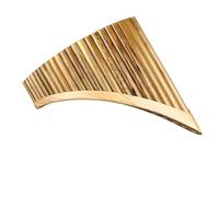 flauta de pan Instrumento 22 Tubos Flauta De Pan C Clave Instrumentos Musicales Instrumento De Viento De Madera Tubos De Pan Hechos A Mano (Color : Left hand)