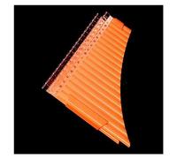 Flauta de Pan Instrumento De Viento De Plástico ABS De Flauta De Sartén De Doble Fila Con Llave C Profesional De 36 Tubos (Color : 01)