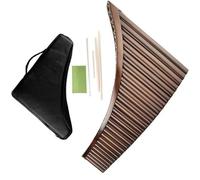 flauta de pan Instrumento Mano Derecha G Key 25 Tubos Flauta De Pan Pipas De Pan Instrumento De Viento De Madera Flauta De Pan De Bambú