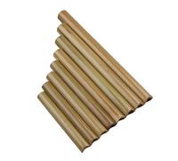 Flauta De Pan Marrón De 8 Tubos, Pipa De Pan De Tamaño Pequeño, Instrumentos Musicales Chinos, Instrumento De Viento De Madera Tradicional Hecho A Mano (Color : Brown right hand)