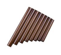 Flauta De Pan Marrón De 8 Tubos, Pipa De Pan De Tamaño Pequeño, Instrumentos Musicales Chinos, Instrumento De Viento De Madera Tradicional Hecho A Mano (Color : Brown left hand)