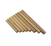 Flauta De Pan Marrón De 8 Tubos, Pipa De Pan De Tamaño Pequeño, Instrumentos Musicales Chinos, Instrumento De Viento De Madera Tradicional Hecho A Mano (Color : Original left hand)